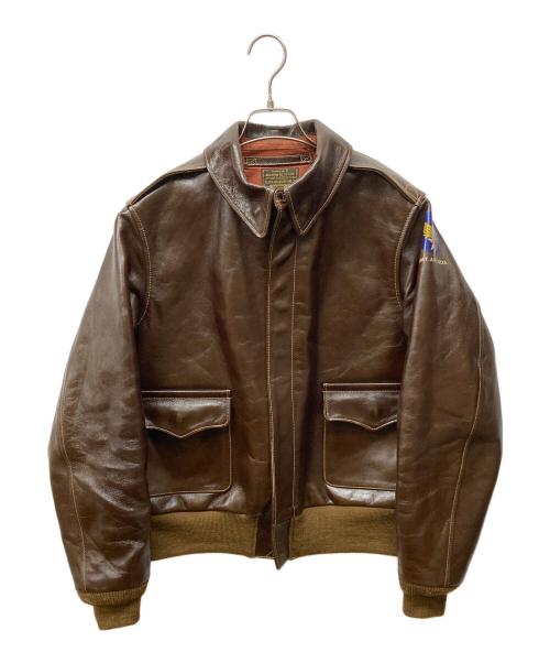 BUZZ RICKSON'S（バズリクソンズ）Buzz Rickson's (バズリクソンズ) A-2フライトジャケット ブラウン サイズ:40の古着・服飾アイテム