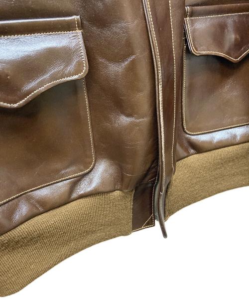 BUZZ RICKSON'S（バズリクソンズ）Buzz Rickson's (バズリクソンズ) A-2フライトジャケット ブラウン サイズ:40の古着・服飾アイテム