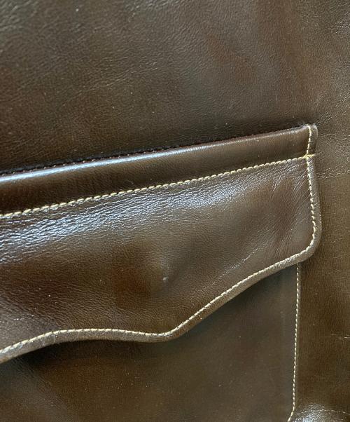 BUZZ RICKSON'S（バズリクソンズ）Buzz Rickson's (バズリクソンズ) A-2フライトジャケット ブラウン サイズ:40の古着・服飾アイテム