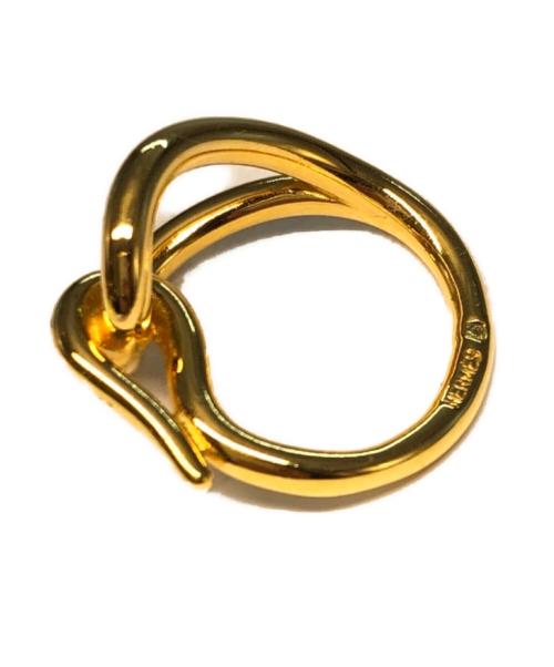 HERMES（エルメス）HERMES (エルメス) ジャンボ スカーフリング ゴールド サイズ:15号の古着・服飾アイテム