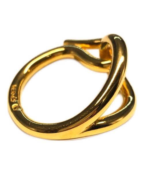 HERMES（エルメス）HERMES (エルメス) ジャンボ スカーフリング ゴールド サイズ:15号の古着・服飾アイテム