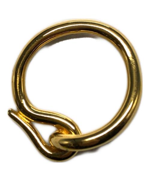 HERMES（エルメス）HERMES (エルメス) ジャンボ スカーフリング ゴールド サイズ:15号の古着・服飾アイテム