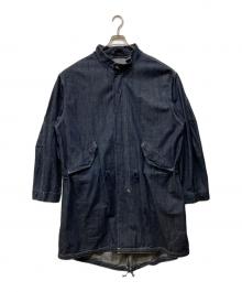 waiper（ワイパー）の古着「M-65 フィッシュテールパーカー MADE FROM OKAYAMA DENIM」｜インディゴ