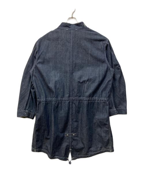 waiper（ワイパー）WAIPER (ワイパー) M-65 フィッシュテールパーカー MADE FROM OKAYAMA DENIM インディゴ サイズ:large-regularの古着・服飾アイテム