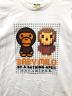 BAPE BY A BATHING APE (ベイプバイアベイシングエイプ) NANOBLOCK (ナノブロック) BABY MILO TEE ホワイト サイズ:L：8000円