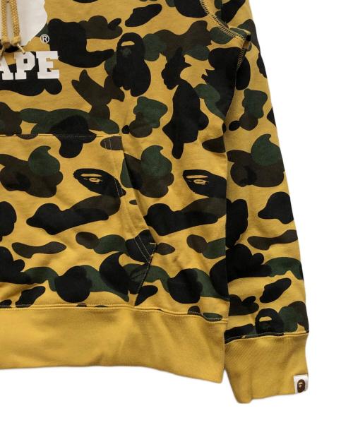 A BATHING APE（ア ベイシング エイプ）A BATHING APE (ア ベイシング エイプ) カモフラージュパーカー ブラウン サイズ:Lの古着・服飾アイテム