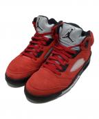 NIKEナイキ）の古着「AIR JORDAN 5 RETRO "TORO BRAVO"エアジョーダン5 レトロ トロブラボー」｜レッド