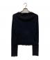 Deuxieme Classe（ドゥーズィエム クラス）の古着「Fluffy Off Shoulder ニット」｜ブラック