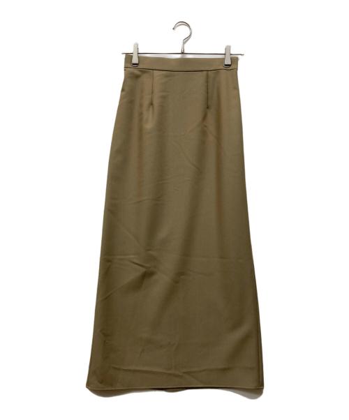 Plage（プラージュ）Plage (プラージュ) Iライン スカート ベージュ サイズ:34の古着・服飾アイテム