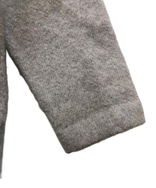 ELENDEEK（エレンディーク）ELENDEEK (エレンディーク) CNラクーンミックスダブルカーディガン グレー サイズ:01の古着・服飾アイテム