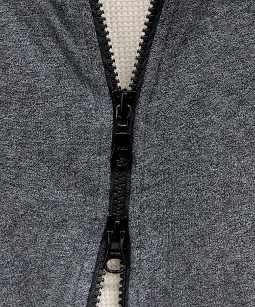 stussy（ステューシー）stussy (ステューシー) 裏サーマル ジップパーカー グレー サイズ:Sの古着・服飾アイテム