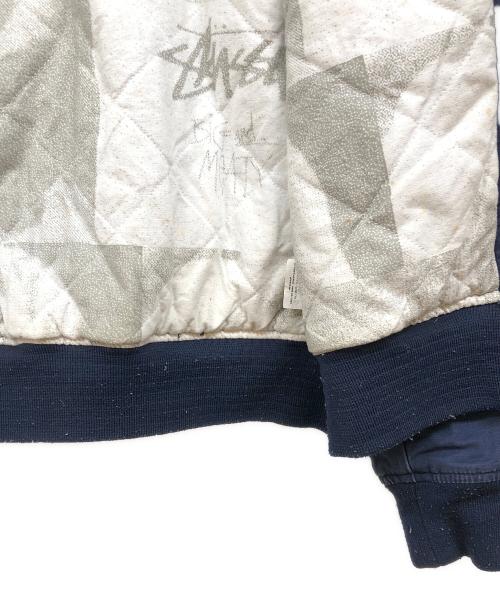stussy（ステューシー）stussy (ステューシー) AUTHENTIC GEAR ハリントンジャケット ネイビー サイズ:Mの古着・服飾アイテム