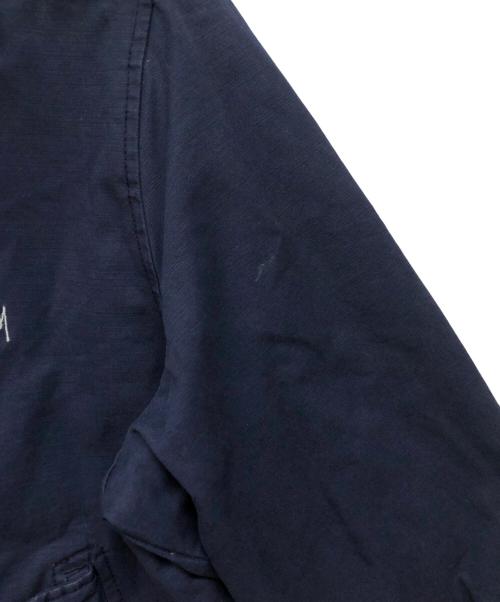 stussy（ステューシー）stussy (ステューシー) AUTHENTIC GEAR ハリントンジャケット ネイビー サイズ:Mの古着・服飾アイテム