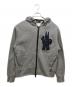 MONCLER GRENOBLE（モンクレール グルノーブル）の古着「MAGLIA CARDIGANマグリアカーディガン」｜グレー×ネイビー