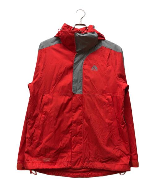 NIKE ACG（ナイキエーシージー）NIKE ACG (ナイキエーシージー) オールドナイロンジャケット レッド×グレー サイズ:Mの古着・服飾アイテム