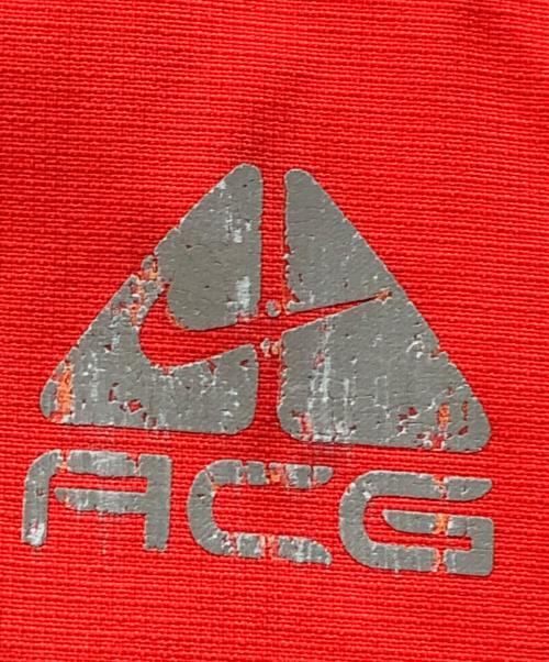NIKE ACG（ナイキエーシージー）NIKE ACG (ナイキエーシージー) オールドナイロンジャケット レッド×グレー サイズ:Mの古着・服飾アイテム
