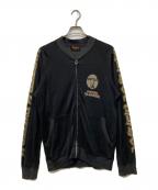 Hysteric Glamourヒステリックグラマー）の古着「ガールプリントジャケット」｜ブラック