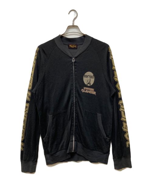 Hysteric Glamour（ヒステリックグラマー）Hysteric Glamour (ヒステリックグラマー) ガールプリントジャケット ブラック サイズ:FREEの古着・服飾アイテム