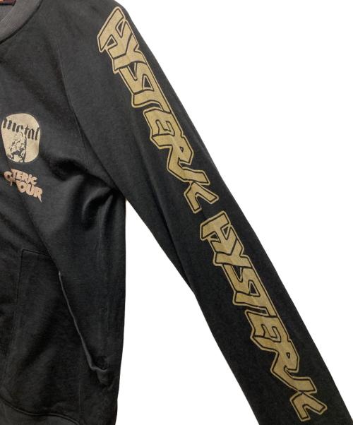 Hysteric Glamour（ヒステリックグラマー）Hysteric Glamour (ヒステリックグラマー) ガールプリントジャケット ブラック サイズ:FREEの古着・服飾アイテム