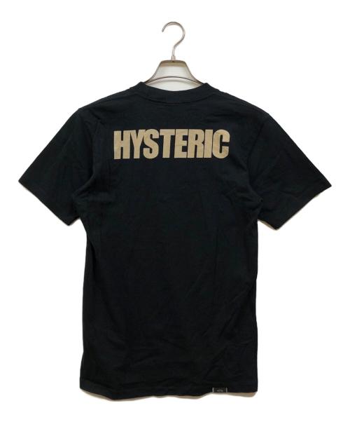 Hysteric Glamour（ヒステリックグラマー）Hysteric Glamour (ヒステリックグラマー) GO AHEAD プリントtシャツ ブラック サイズ:Sの古着・服飾アイテム