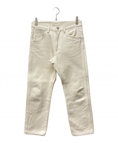 中古・古着通販】COMOLI (コモリ) ストレートパンツ ホワイト サイズ:2