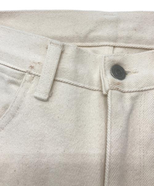 COMOLI（コモリ）COMOLI (コモリ) ストレートパンツ ホワイト サイズ:2の古着・服飾アイテム