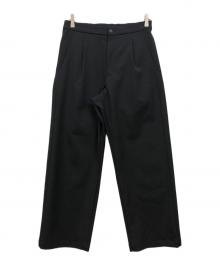 GOLDWIN（ゴールドウイン）の古着「Dry Stretch Twill Tuck Pants」｜ブラック