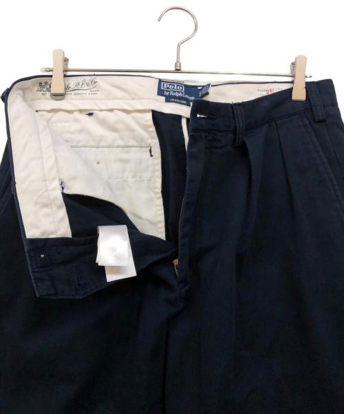 POLO RALPH LAUREN（ポロ・ラルフローレン）POLO RALPH LAUREN (ポロ・ラルフローレン) THE BIG CHINO ネイビー サイズ:W32×L30の古着・服飾アイテム