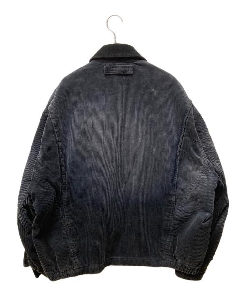 NAUTICA（ノーティカ）NAUTICA (ノーティカ) 中綿 ブリーチ コーデュロイブルゾン ネイビー サイズ:Ｌの古着・服飾アイテム