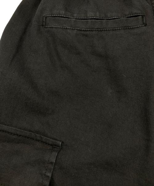 DANKE SCHON（ダンケ シェーン）DANKE SCHON (ダンケ シェーン) STRETCH TWILL ZIP W-POCKET WIDE PANTS ブラック サイズ:Sの古着・服飾アイテム