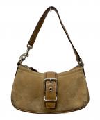 COACHコーチ）の古着「ソーホー スエード ベルト ハンドバッグ」｜ベージュ