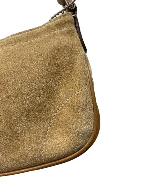 COACH（コーチ）COACH (コーチ) ソーホー スエード ベルト ハンドバッグ ベージュの古着・服飾アイテム