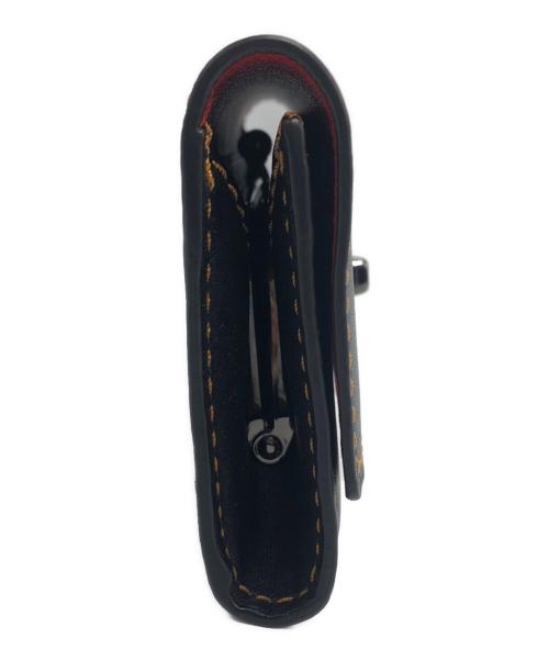 COACH（コーチ）COACH (コーチ) ミッキーコラボターンロックロングウォレット ブラックの古着・服飾アイテム