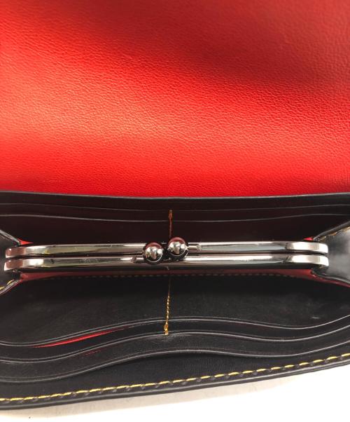 COACH（コーチ）COACH (コーチ) ミッキーコラボターンロックロングウォレット ブラックの古着・服飾アイテム