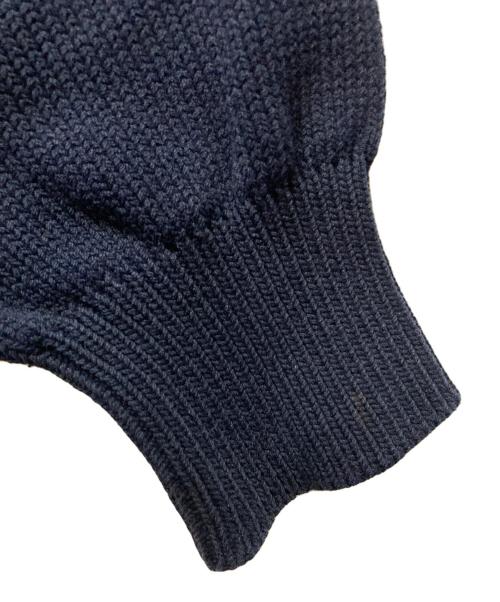 COMME des GARCONS HOMME（コムデギャルソン オム）COMME des GARCONS HOMME (コムデギャルソン オム) アーカイブコットンカーディガン ネイビー×ホワイト サイズ:記載なしの古着・服飾アイテム