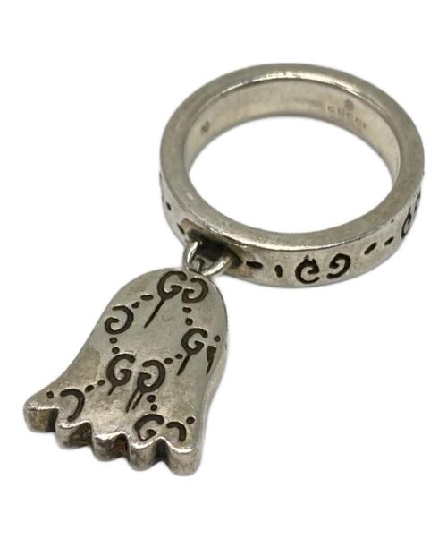 GUCCI（グッチ）GUCCI (グッチ) ゴースト パヴェ ダイヤモンド リング シルバー サイズ:10（実寸9号）の古着・服飾アイテム