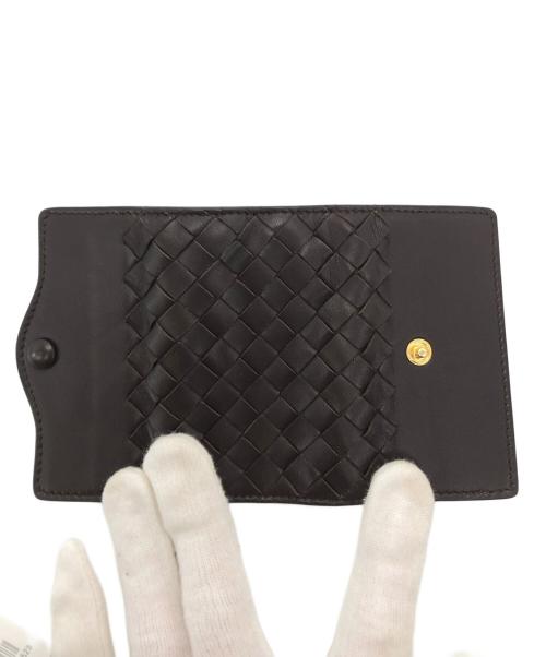 BOTTEGA VENETA（ボッテガベネタ）BOTTEGA VENETA (ボッテガベネタ) イントレチャート 5連キーケース ブラウンの古着・服飾アイテム