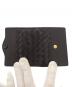 中古・古着 BOTTEGA VENETA (ボッテガベネタ) イントレチャート 5連キーケース ブラウン：15000円