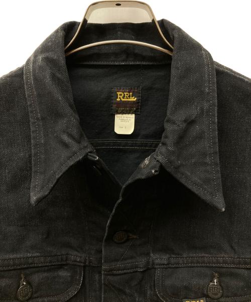 RRL（ダブルアールエル）RRL (ダブルアールエル) 271-J Trucker Jacket/271-Jトラッカージャケット ブラック サイズ:Mの古着・服飾アイテム