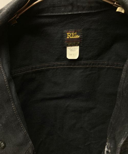 RRL（ダブルアールエル）RRL (ダブルアールエル) 271-J Trucker Jacket/271-Jトラッカージャケット ブラック サイズ:Mの古着・服飾アイテム