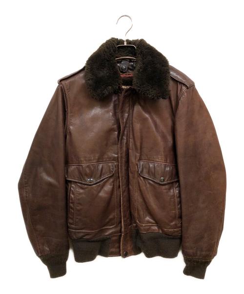 Schott（ショット）Schott (ショット) G-1フライトジャケット ブラウン サイズ:36の古着・服飾アイテム