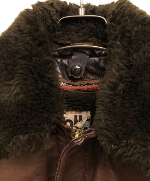 Schott（ショット）Schott (ショット) G-1フライトジャケット ブラウン サイズ:36の古着・服飾アイテム