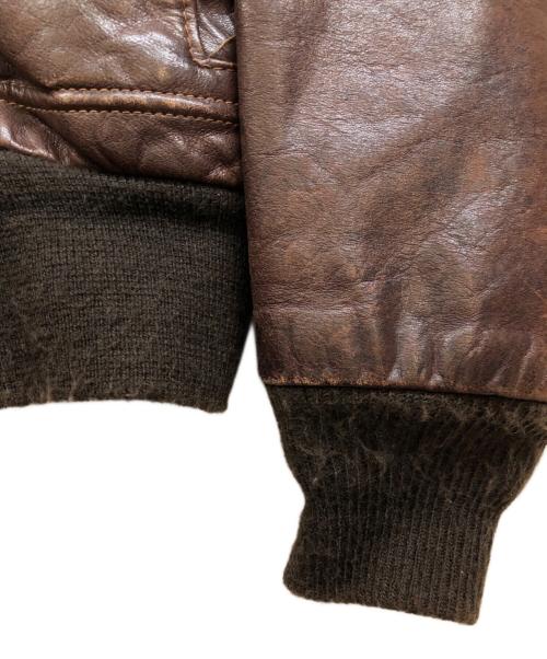 Schott（ショット）Schott (ショット) G-1フライトジャケット ブラウン サイズ:36の古着・服飾アイテム