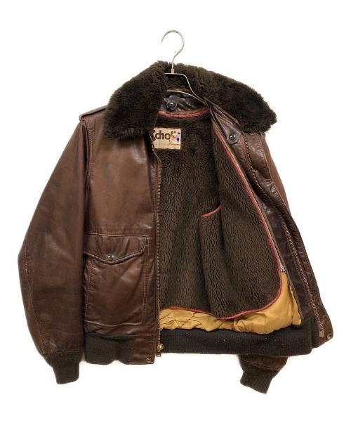 Schott（ショット）Schott (ショット) G-1フライトジャケット ブラウン サイズ:36の古着・服飾アイテム