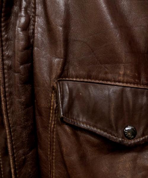 Schott（ショット）Schott (ショット) G-1フライトジャケット ブラウン サイズ:36の古着・服飾アイテム