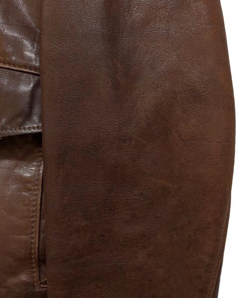 Schott（ショット）Schott (ショット) G-1フライトジャケット ブラウン サイズ:36の古着・服飾アイテム