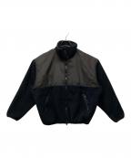 LOG HOUSE DESIGNSログハウスデザイン）の古着「フリースジャケット」｜ブラック