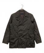 PRADAプラダ）の古着「ナイロンPコート」｜カーキ