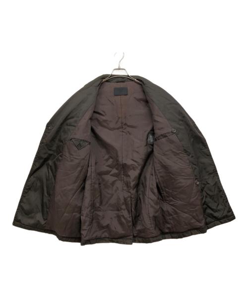 PRADA（プラダ）PRADA (プラダ) ナイロンPコート カーキ サイズ:Mの古着・服飾アイテム