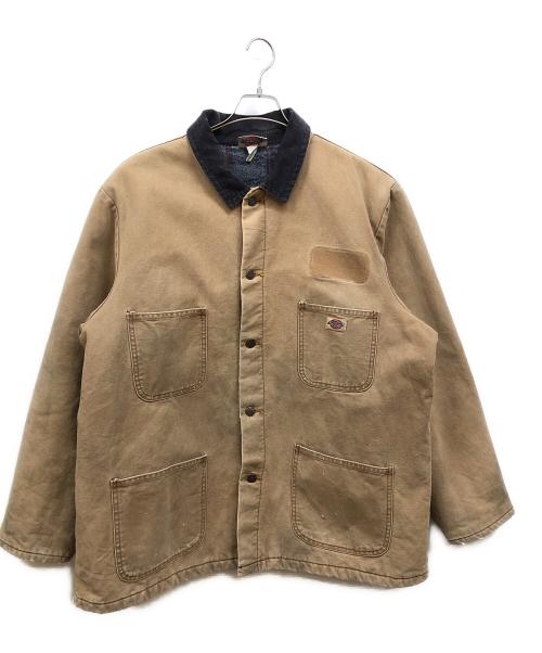Dickies（ディッキーズ）Dickies (ディッキーズ) ブランケット ワークジャケット ベージュ サイズ:SIZE 不明の古着・服飾アイテム